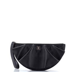 Chanel Wave Clutch Quilted Lambskin #244249C23B